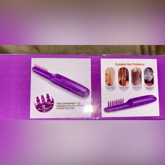 Battery Powered Cordless Massage Comb NIB - Picture 6 of 7